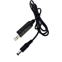 CABLE CONVERTIDOR USB 5V A 12V/1A PLUG PARA ROUTER