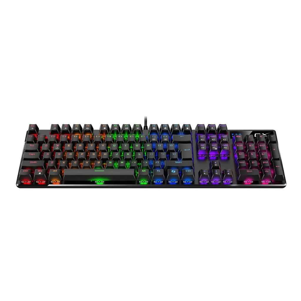 Teclado Genius Gaming Scorpion K12 Mecánico Negro RGB Tecla Copilot