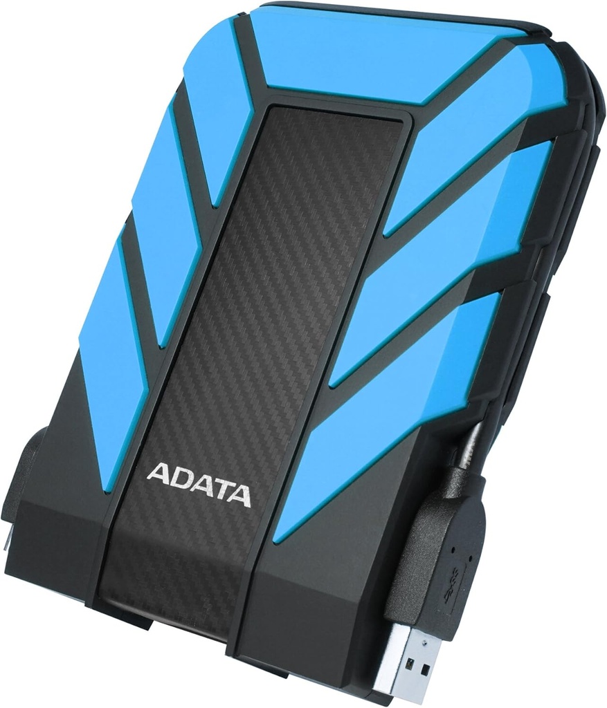 DISCO EXTERNO ADATA HD710 1TB AZUL USB3.1, IP68, AGUA, POLVO, MIL-STD-810G 516.6 GOLPES