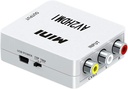 CONVERTIDOR AUDIO Y VIDEO RCA a HDMI, UP SCALER FULL HD 1080P