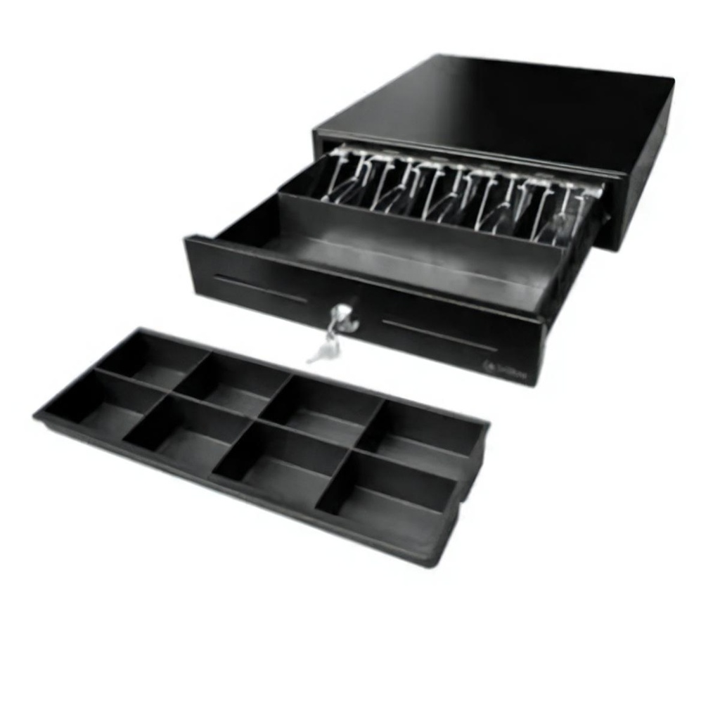 Caja de Dinero 3NSTAR CD350 Tamaño Universal, Interface RJ11 RJ12, 5 Compartimentos para billete