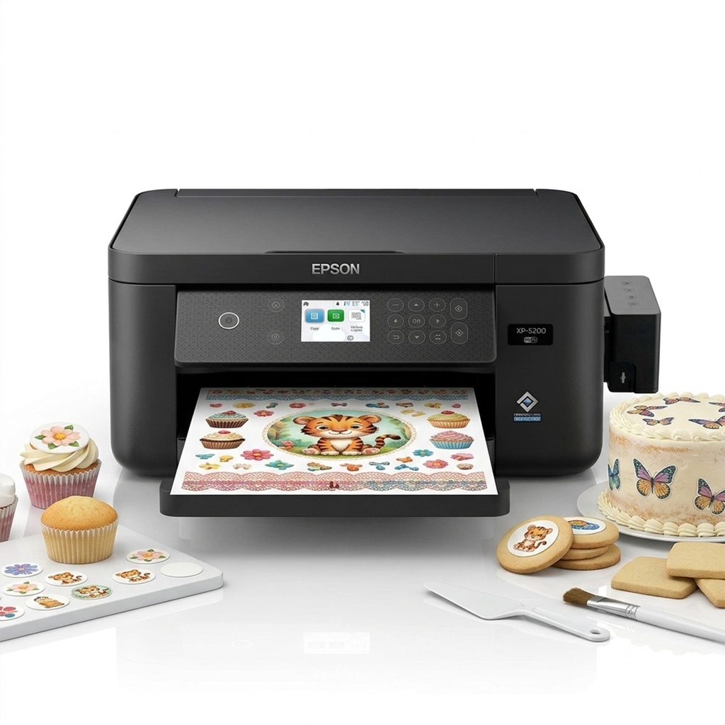 Impresora Multifunción Epson Expression Home XP-5200 Ecotank Tinta Comestible