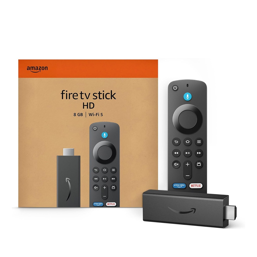 AMAZON FIRE TV STICK FHD 4K/QC, 1.7GHZ, 8GB WIFI 6 CON ALEXA 