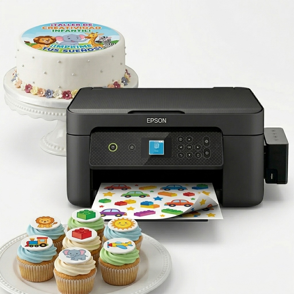 Impresora Epson Expression Home XP-3200 Sistema Continuo Tinta Comestible