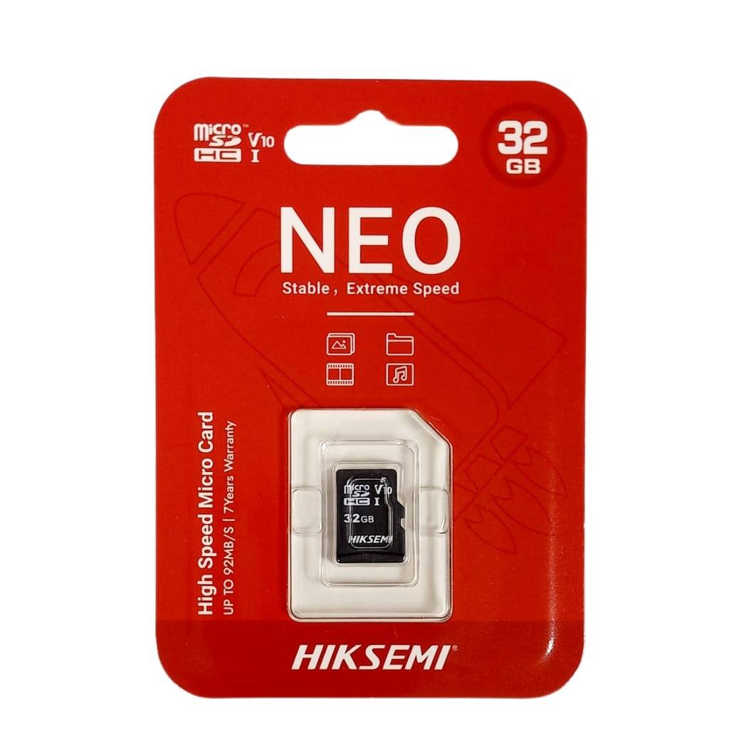 MEMORIA MICRO SD HIKSEMI 32GB CLASE 10