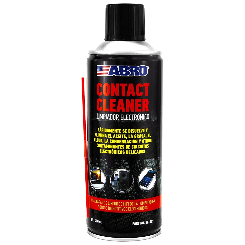SPRAY LIMPIADOR DE CONTACTOS ABRO 400ML