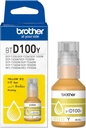 BOTELLA DE TINTA BROTHER BTD100Y AMARILLO T930DW T830DW T730DW T530DW T430W 
