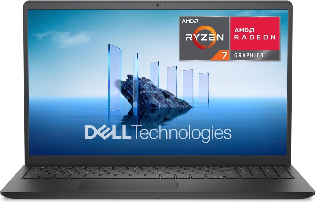 LAPTOP DELL PORTATIL DC15255 RYZEN 7-7730U 16GB RAM 512GB SSD15.6 FHD TACTIL WIN 11