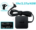 CARGADOR ASUS 19v/1.75 to 2.37a/45W/1.35x4.0mm PLUG DELGADO TIPO PARED ORIGINAL