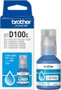 BOTELLA DE TINTA BROTHER BTD100C CIAN T930DW T830DW T730DW T530DW T430W