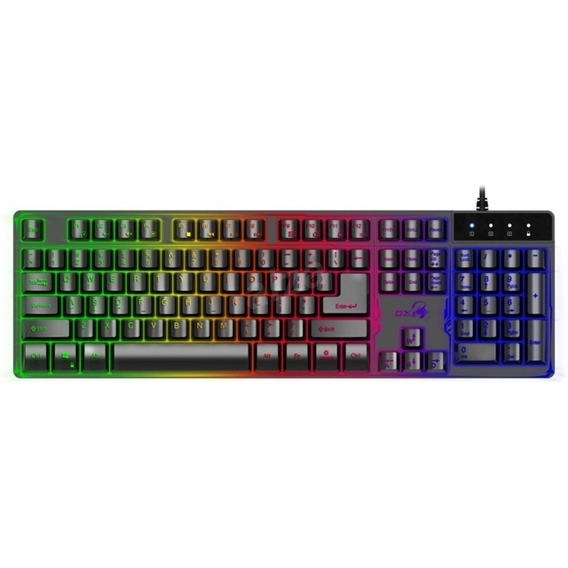 Teclado Gamer Genius Scorpion K8, Iluminado, Usb, a Prueba de Agua