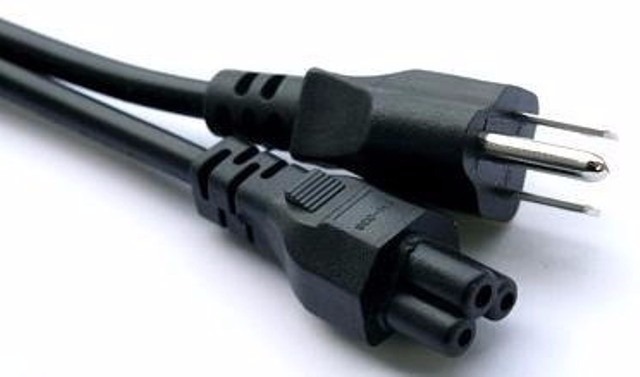 Cable de Poder Tipo Trébol/ Adaptador de Laptop