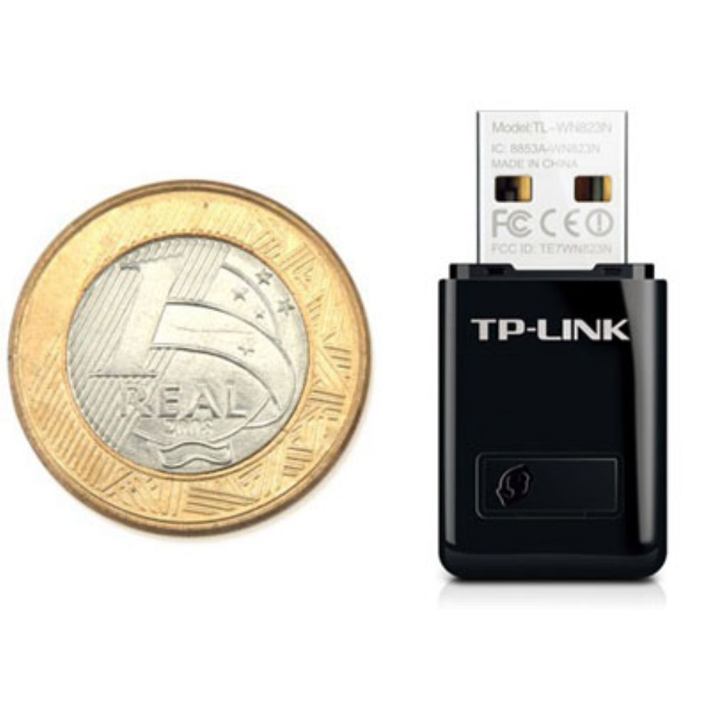 Adaptador Wireless Mini usb TP-LINK 300MBPS WN823