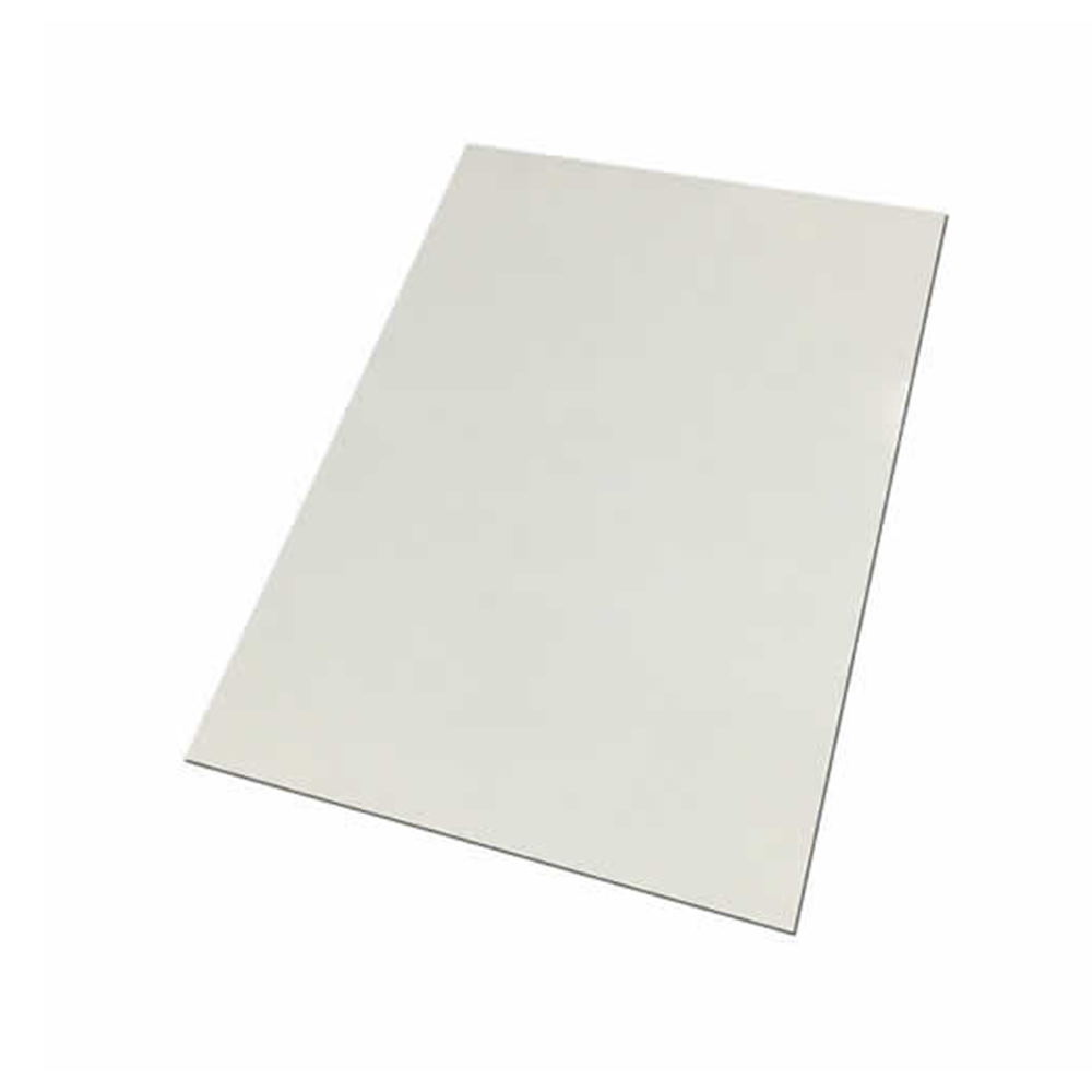 Lamina Metalica Blanca sublimable 30x40x0.045cm