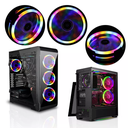 Ventilador de PC, Rainbown ARGB arcoiris, fan 120*120*25CM, 12V, Pc Gamer,conector molex, nuevo