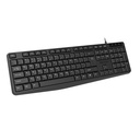 Teclado Usb K200, Impermeable, Ergonomico, compatible window Xp, Vista, SO, Mac