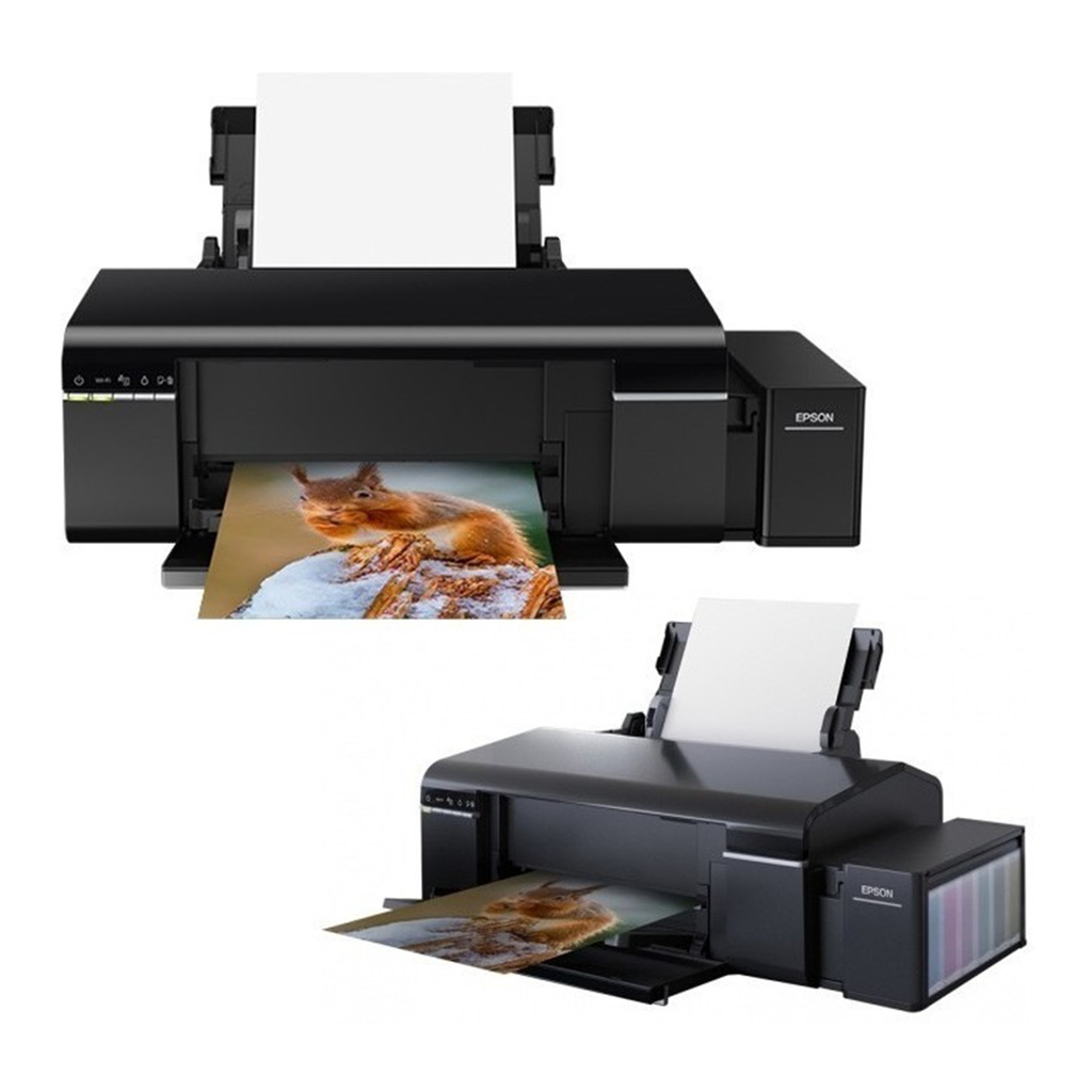 Impresora EPSON L805, Multicolor, Fotografica, Impresion Cd y Dvd, Sistema original