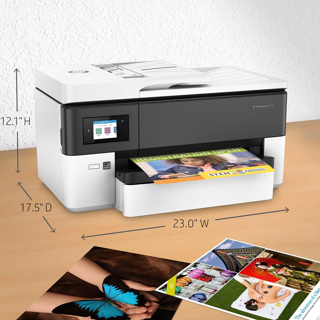 Impresora HP Multifunción OfficeJet Pro 7720 A3 Sistema Continuo Tinta Pigmentada