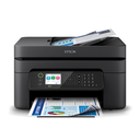 Impresora Epson WF-2950: Multifuncion impresora-copiadora-escaner fax, Duplex en impresion A4, Wifi, USB, Pantalla color, Bandeja posterior 150 hojas, 33 paginas/minuto Black, 20 paginas/minuto Color, nueva, SELLADA sin sistema, para colocar llave CHIPLESS