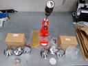 Maquina Botonera incluye 2 moldes redondos de 55mm y 58mm