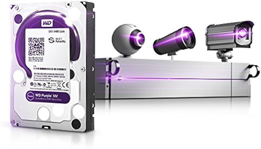 Disco duro Western Digital Purple Surveillance WD23PURZ  Interno 2Tb, 3.5 para Videovigilancia