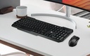 Combo Inalámbrico Xtech|XTK-309S, Teclado y Mouse, Multimedia en español