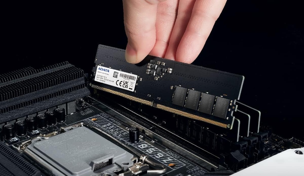 Memoria Ram Adata DDR5 16Gb, 4800Mh Dimm, CL40 1.1V