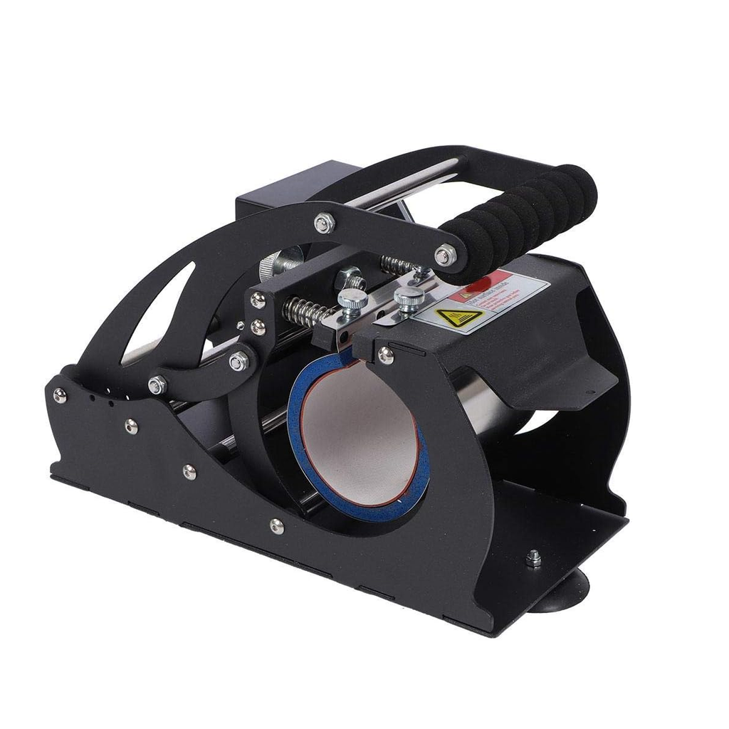 Sublimadora - Termofijadora 5 EN 1 para jarros, resistencias cilindricas 6oz, 9oz, 11oz, resistencias conicas 12oz, 15oz, manual, 110v