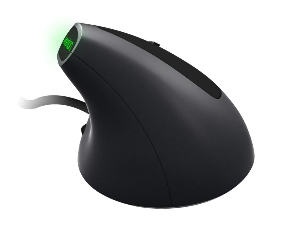 Mouse Ergonomico Inalambrico Vertical MT R390, Plug and Play, mantiene la muñeca en su estado natural, Nuevo, Sellado, garantia 1 año