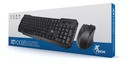 Combo Inalámbrico Xtech|XTK-309S, Teclado y Mouse, Multimedia en español