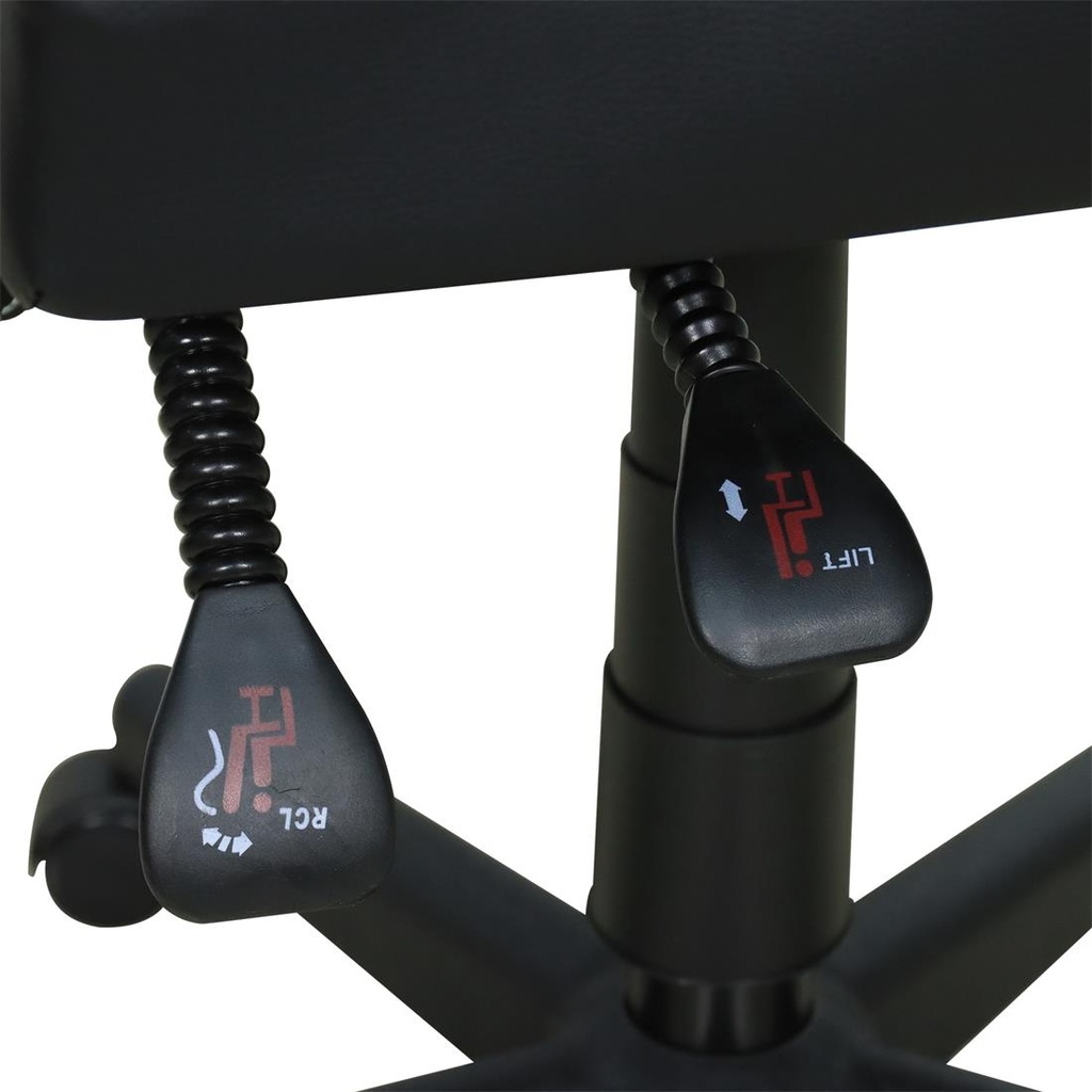 Silla Ergonómica Gamer Negro-Rojo