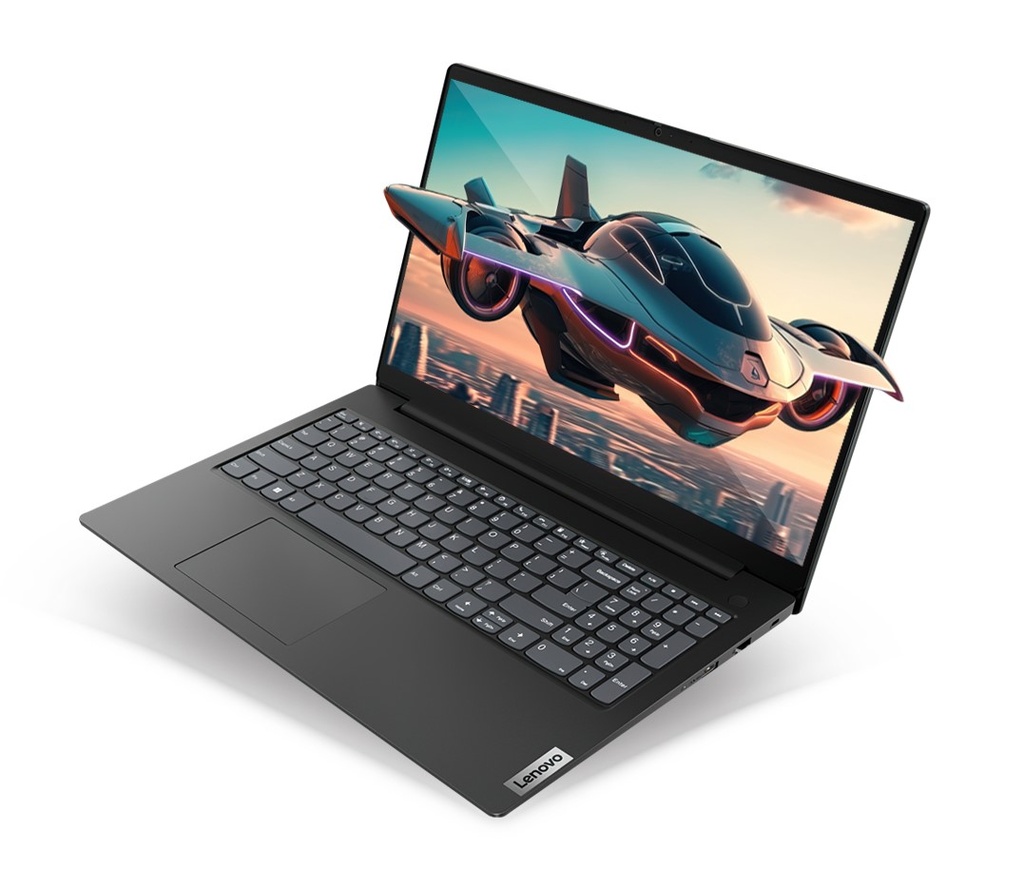 Laptop LENOVO V15 N4020, Ram 8Gb, Disco solido SSD 256, Pantalla 15.6" , Gris artico