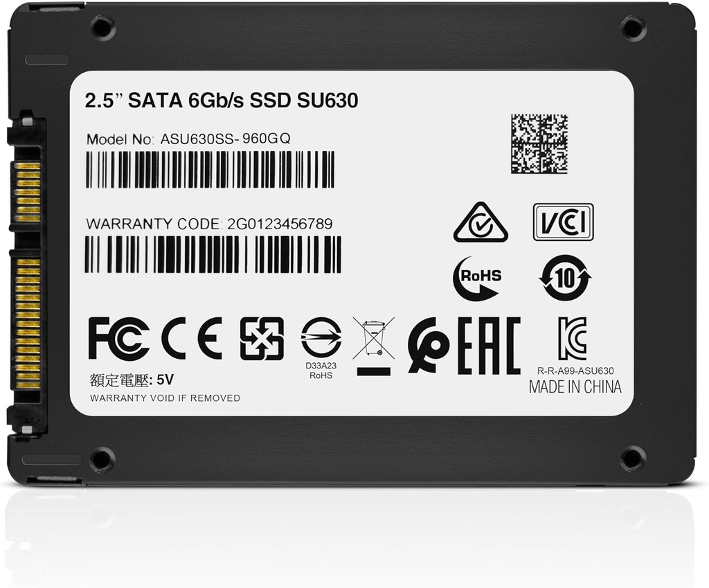 Disco SSD Adata 960Gb SU650 2.5", 3D NAND SATA, Interno