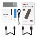 Capsula Hiksemi SSD M.2 NVME & M.2 SATA, Usb 3.2, Type-C UP TO 10GBP,  Windows,  Mac Os, Linux, Android