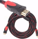 Cable HDMI a HDMI 15Metros, Audio, Video, Red, con Filtro