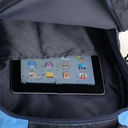 MOCHILA CHANSIN PARA LAPTOP 15.6” VARIOS COMPARTIMENTOS COLOR CELESTE