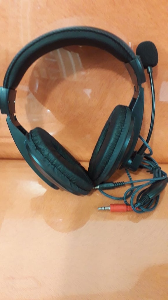 Audifono con Microfono SOYTO 750, con revestimiento de cuero, cable trenzado, plug 3.5mm