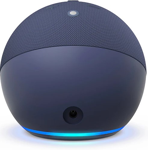 Parlante Smart Alexa Amazon Echo Dot 5ta Gen, sonido vibrante, color Azul