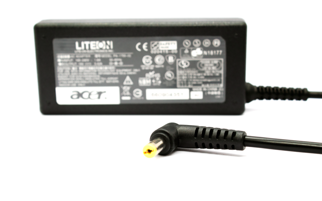 Cargador Laptop ACER 19V/3.42A/65W/5.5*1.7mm, Plug Amarillo, Original