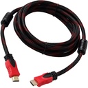 Cable HDMI a HDMI 1.8Mt, 4k, doble filtro, enmallado, Audio, Video, Network