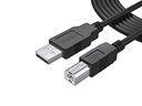 Cable para Impresora USB 3Mt, 2.0, Resistente