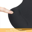 Mouse Pad con almohadilla de gel, suave, lavable