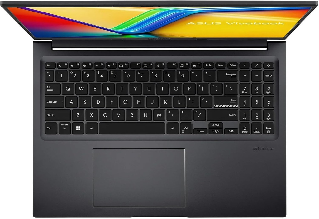 Laptop Asus Vivobook 16” WUXGA i7-12700H 16GB Ram 512G M.2 NVME Tecl. español + numerico, BLACK X1605ZA-MB915 Gratis MOCHILA + MOUSE ASUS
