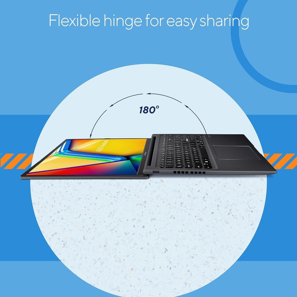 Laptop Asus Vivobook 16” WUXGA i7-12700H 16GB Ram 512G M.2 NVME Tecl. español + numerico, BLACK X1605ZA-MB915 Gratis MOCHILA + MOUSE ASUS
