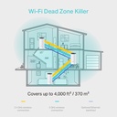 Router TP-LINK DECO M4 3-PACK Sistema Wifi de Malla AC1200 MU-MIMO 2 PTOS. GE  Control Parental