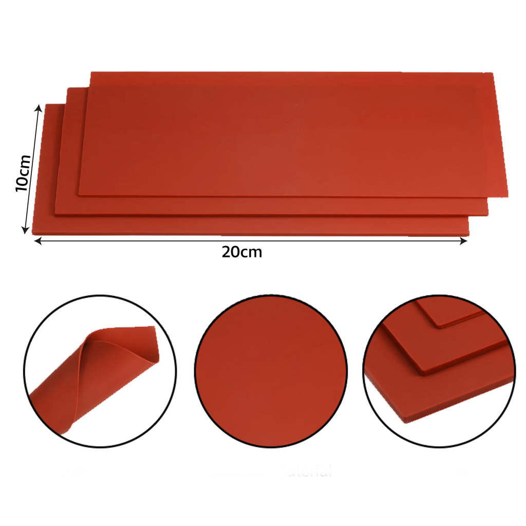 Esponja de Silicona para sublimadora 10x20x0,8cm