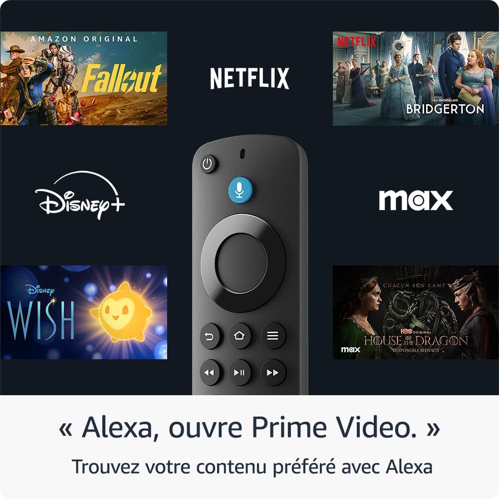 ADAPTADOR AMAZON FIRE TV STICK 2024 HD MANDO POR VOZ ALEXA (CONTROL TV), HDR DOLBY ATMOS, WIFI 5, 1GB, 8GB RAM  ALM