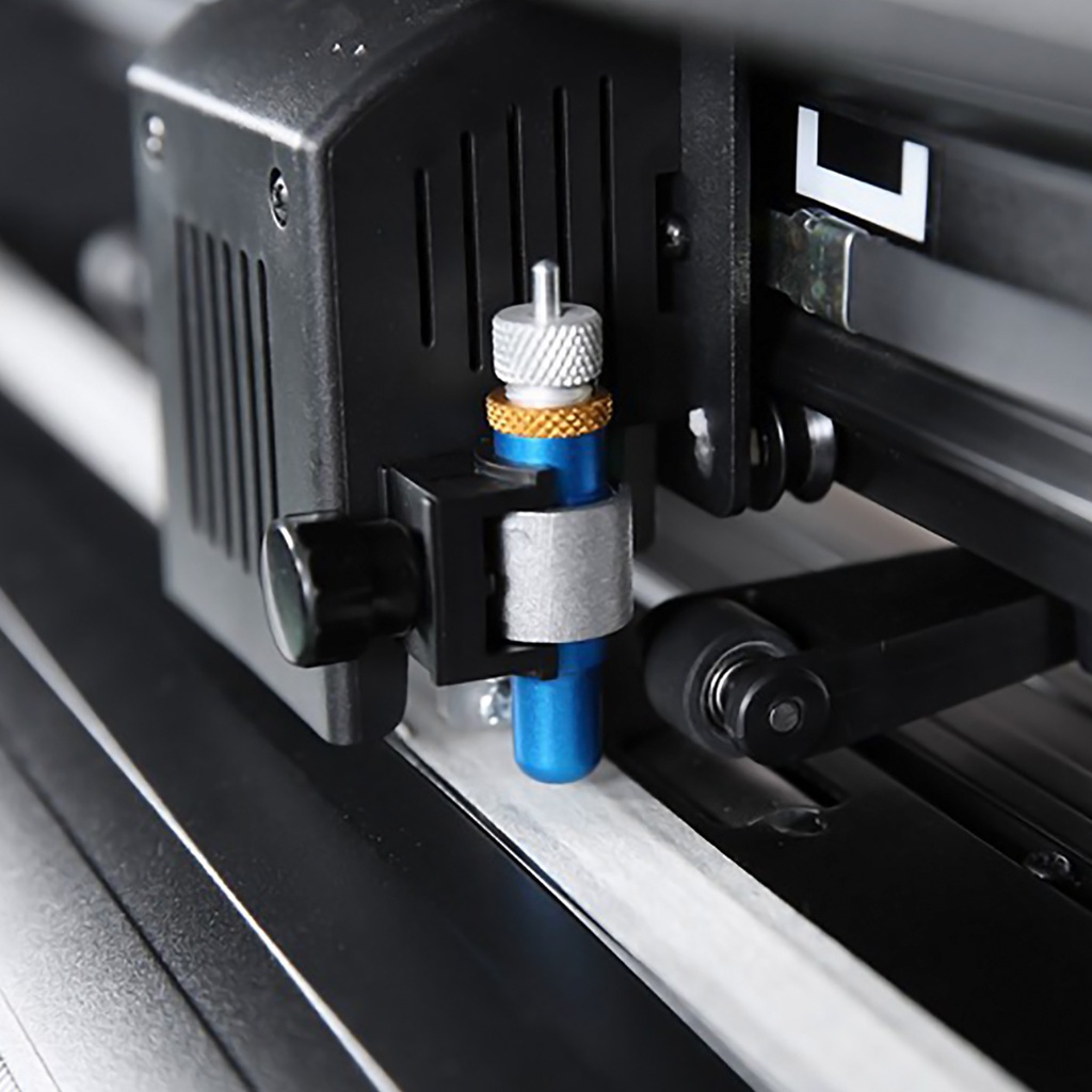 Plotter de Corte Sublime GC490ABJ: 49cm de ancho, 37cm de corte, Velocidad maxima de corte 800mm/s, Fuerza de corte 10 hasta 500g, materiales hasta 1 mm de grosor, puertos COM, USB, + U-Disk, Laser para contornos automatico, Incluye licencia Anycut