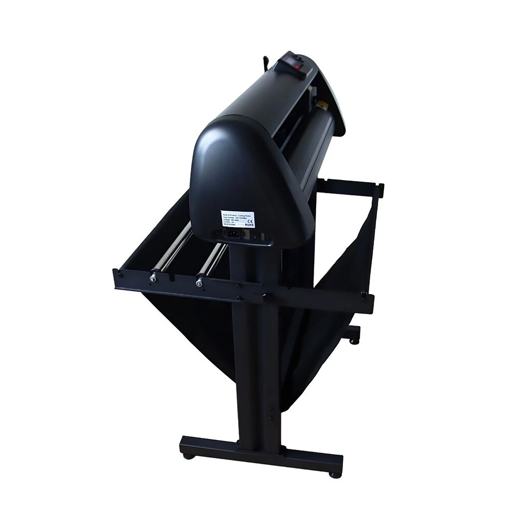Plotter de Corte Sublime GC721ABJ: 72cm de ancho, 61cm de corte, Velocidad maxima de corte 800mm/s, Fuerza de corte 10 hasta 500g, materiales hasta 1 mm de grosor, puertos COM, USB, + U-Disk, Laser para contornos automatico, Incluye licencia Anycut