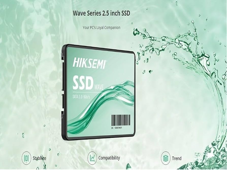 Disco SSD Hiksemi by Hikvision 128Gb,  2.5", 3D NAND SATA III, Interno